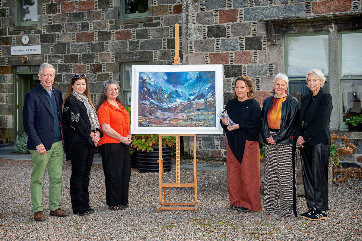 Katherine takes inspiration from the northwest for prestigious art prize