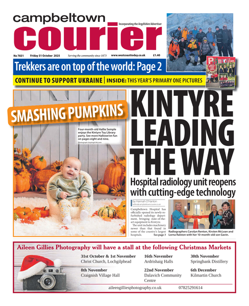 Campbeltown Courier 31 October 2025