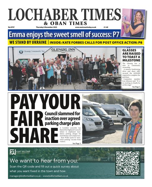 Lochaber Times 6th November 2025