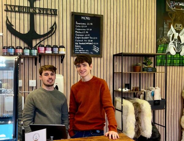 Life-changing accident inspires young duo to follow Oban cafe dream