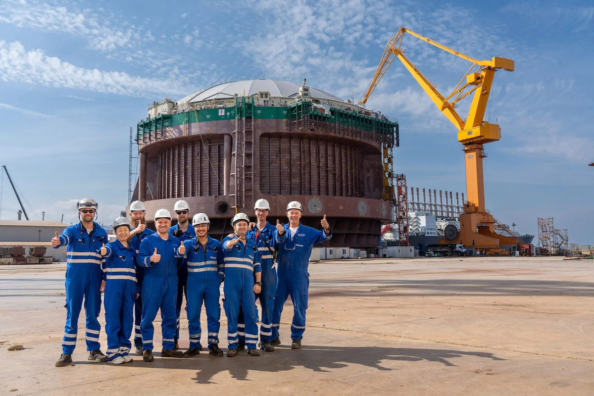 Nordlaks staff at the Hydra launch 20251104