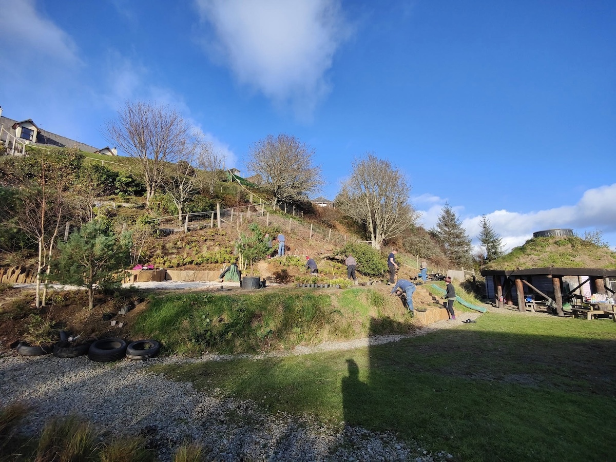 Seawilding garden returns to home soil