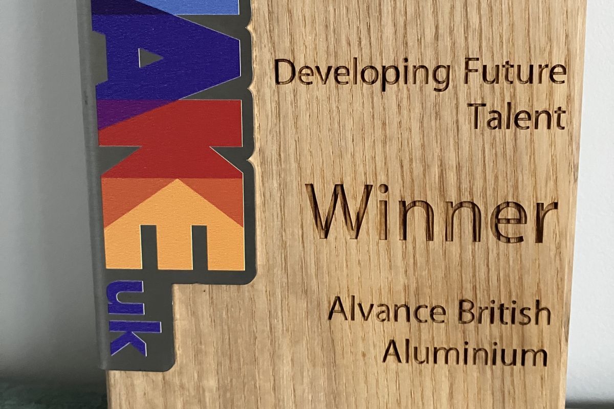 Alvance wins Developing Future Talent manufacturing award
