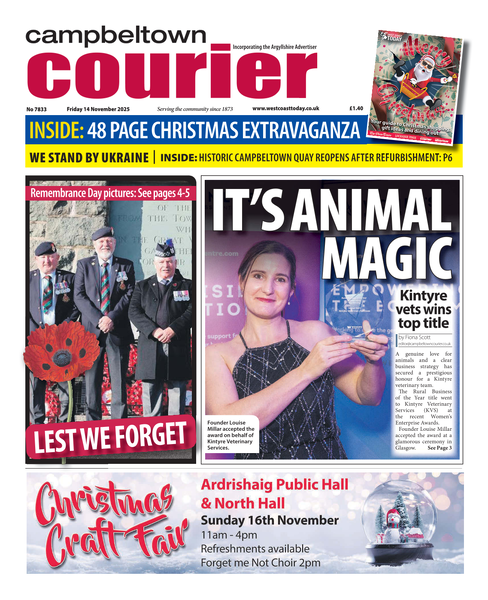Campbeltown Courier 14 November 2025
