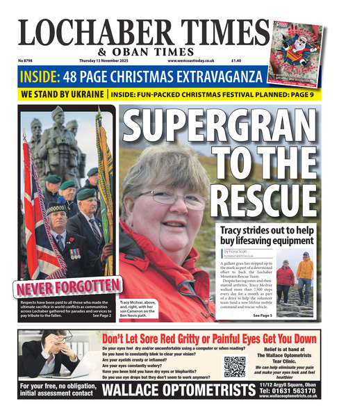 Lochaber Times 13th November 2025