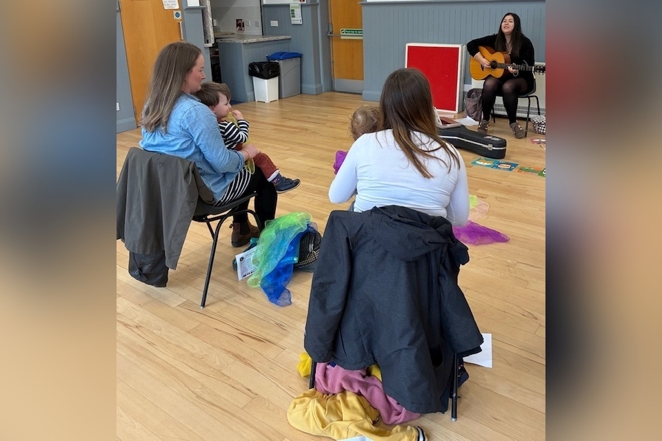 Fèis an Tairbeirt is big with the smallest