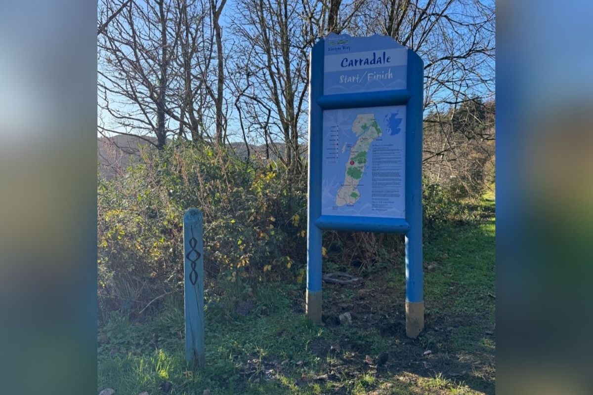 Kintyre Way&rsquo;s signs of the times &ndash; information boards help steer journey to 20th anniversary