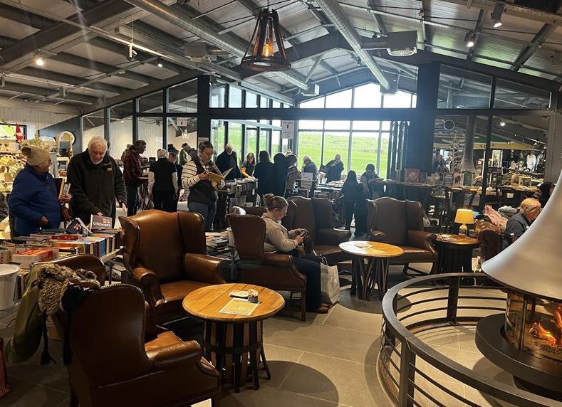 Browsing good reads at the book fair on Islay in aid of the RNLI Photograph: Islay RNLI Browsing good reads at the book fair on Islay in aid of the RNLI Photograph: Islay RNLI