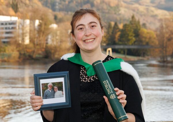 Graduate's touching musical tribute to grandparents