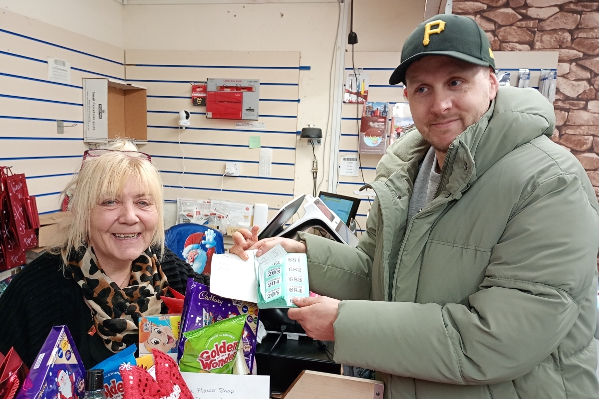 Furnace display brightens the night - and raises funds for local causes