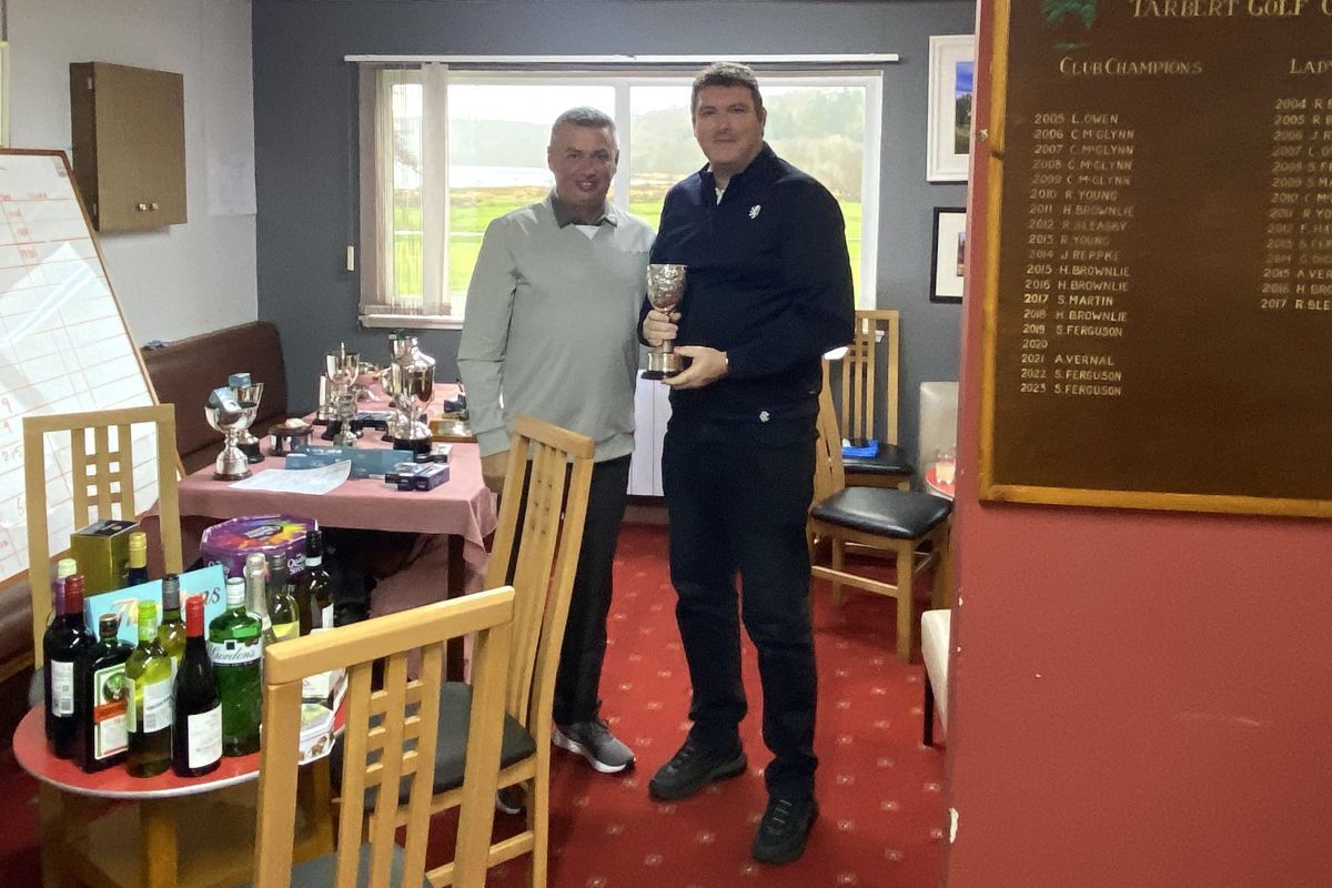 Glory at Glenralloch for Tarbert&rsquo;s 2025 golf champions