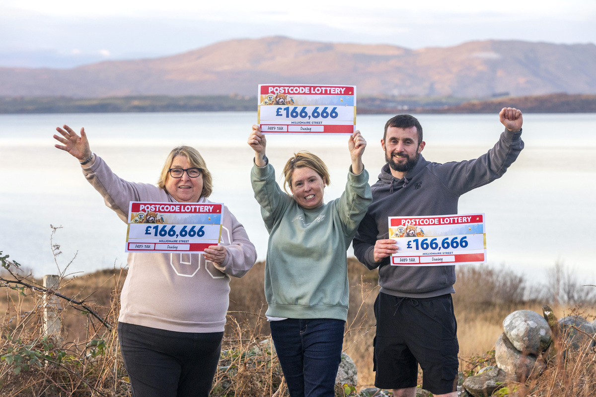 Dunbeg residents scoop &pound;1m windfall on Postcode Lottery