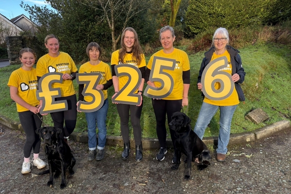 Vets' sponsored walk total revealed