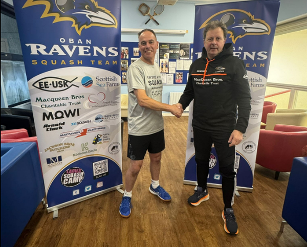 Professional squash coach helps Ravens have "lightbulb" moment