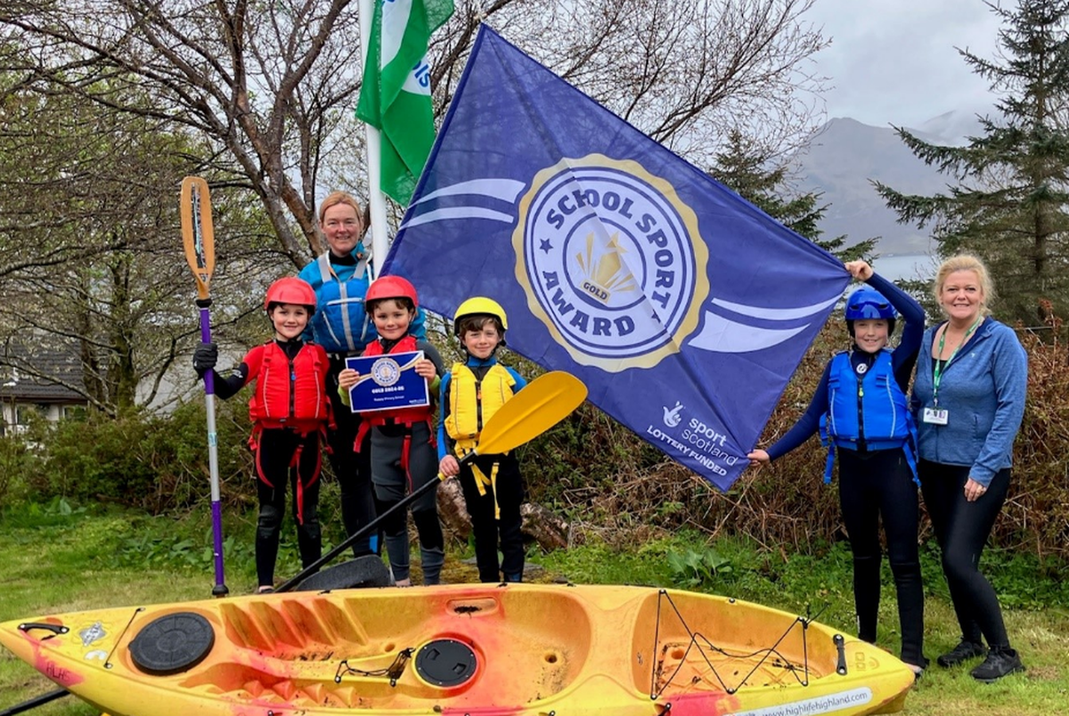 HLH's recent work includes a gold sportscotland award for Raasay Primary School. 