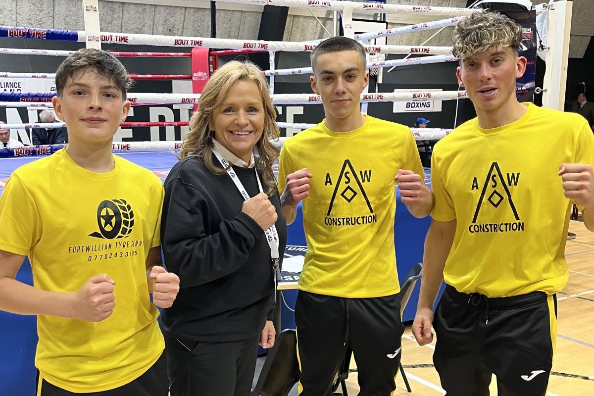 Golden moments for Fortwilliam Boxing Club members in Dundee