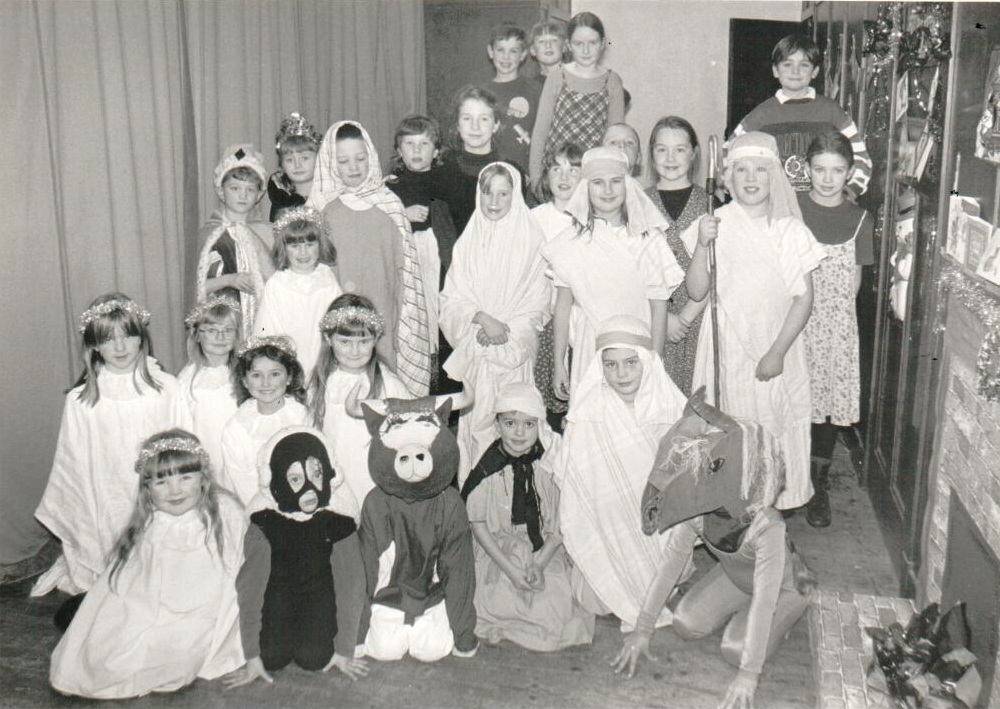 The entire cast of Kilmory Primary School’s nativity play. The entire cast of Kilmory Primary School’s nativity play.