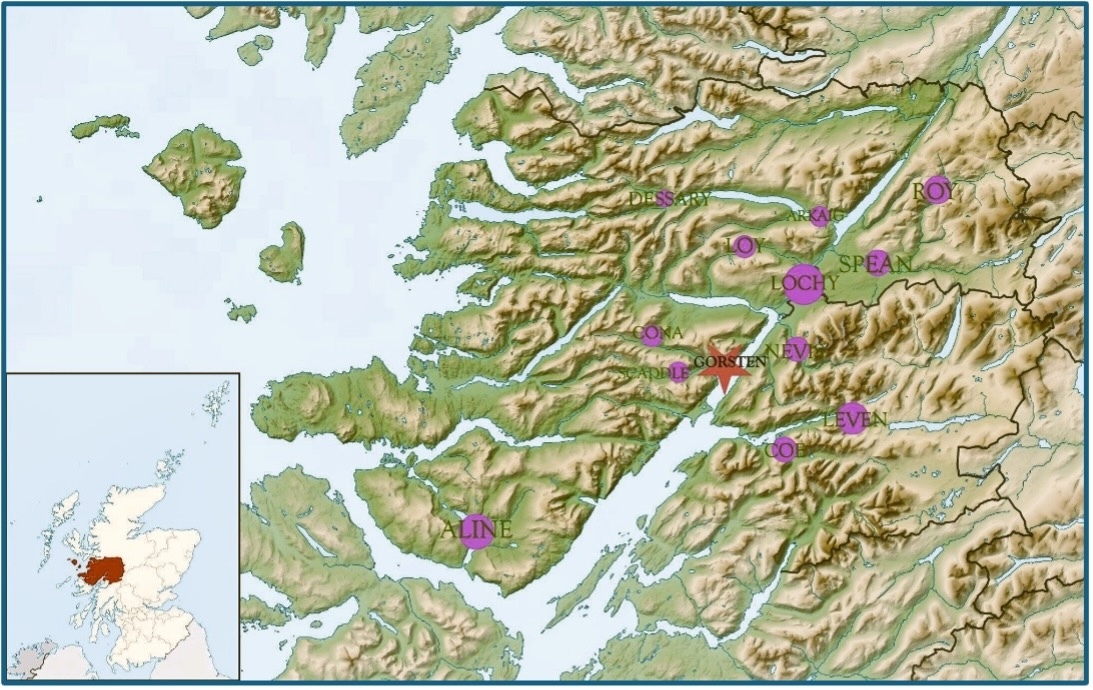 Gorsten map