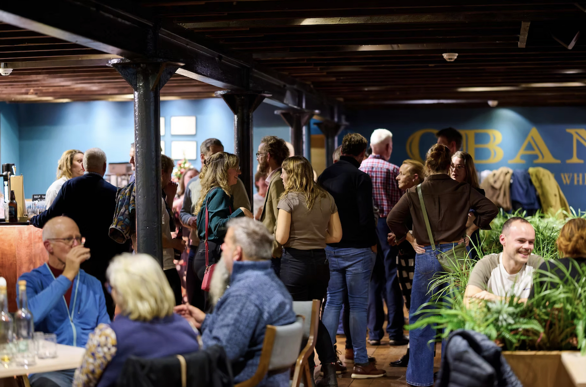 Pre conference reception Oban Distillery