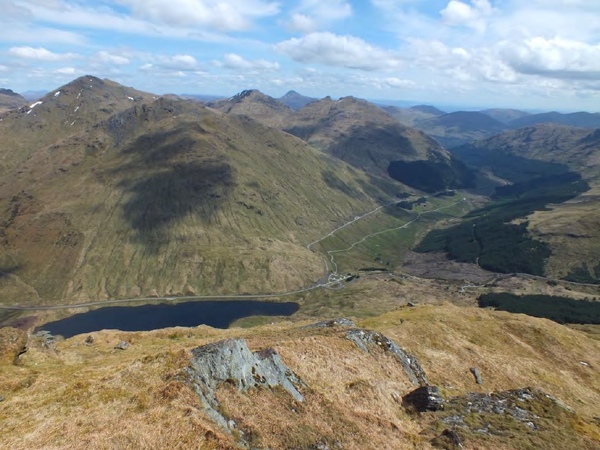 Drainage works at Loch Restil on A83