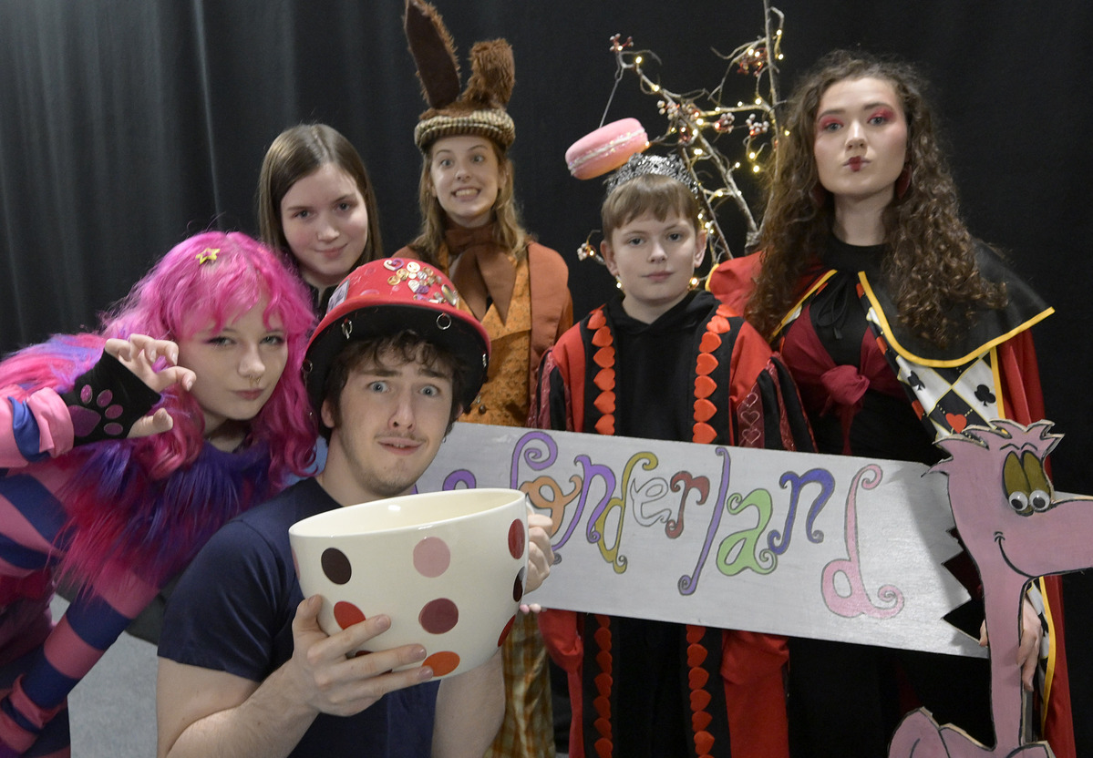 Adventures await Alice at the Nevis Centre - oh yes they do!