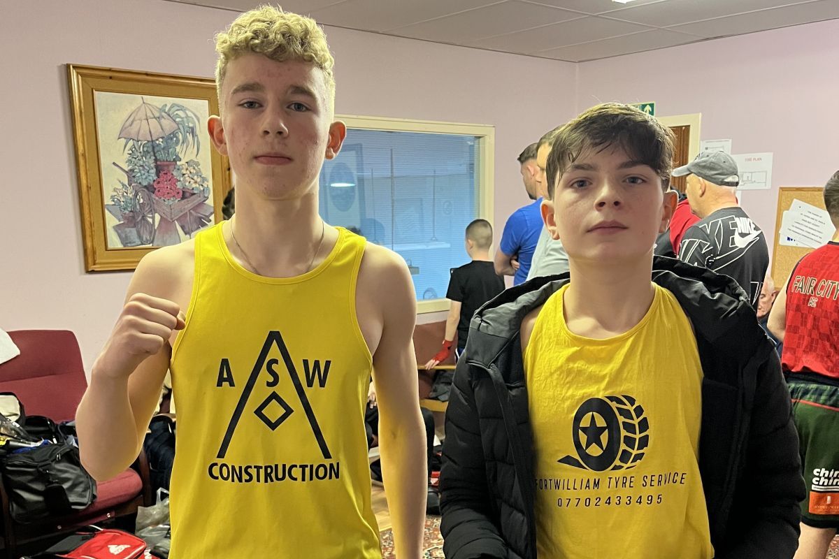 Fortwilliam BC duo don't pull any punches in Dundee