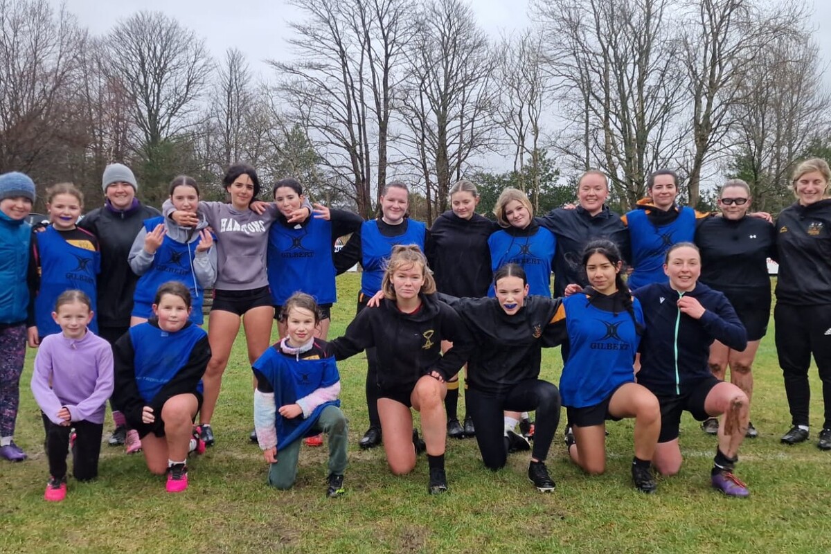 Women’s rugby thrives in Lochaber despite the dismal weather
