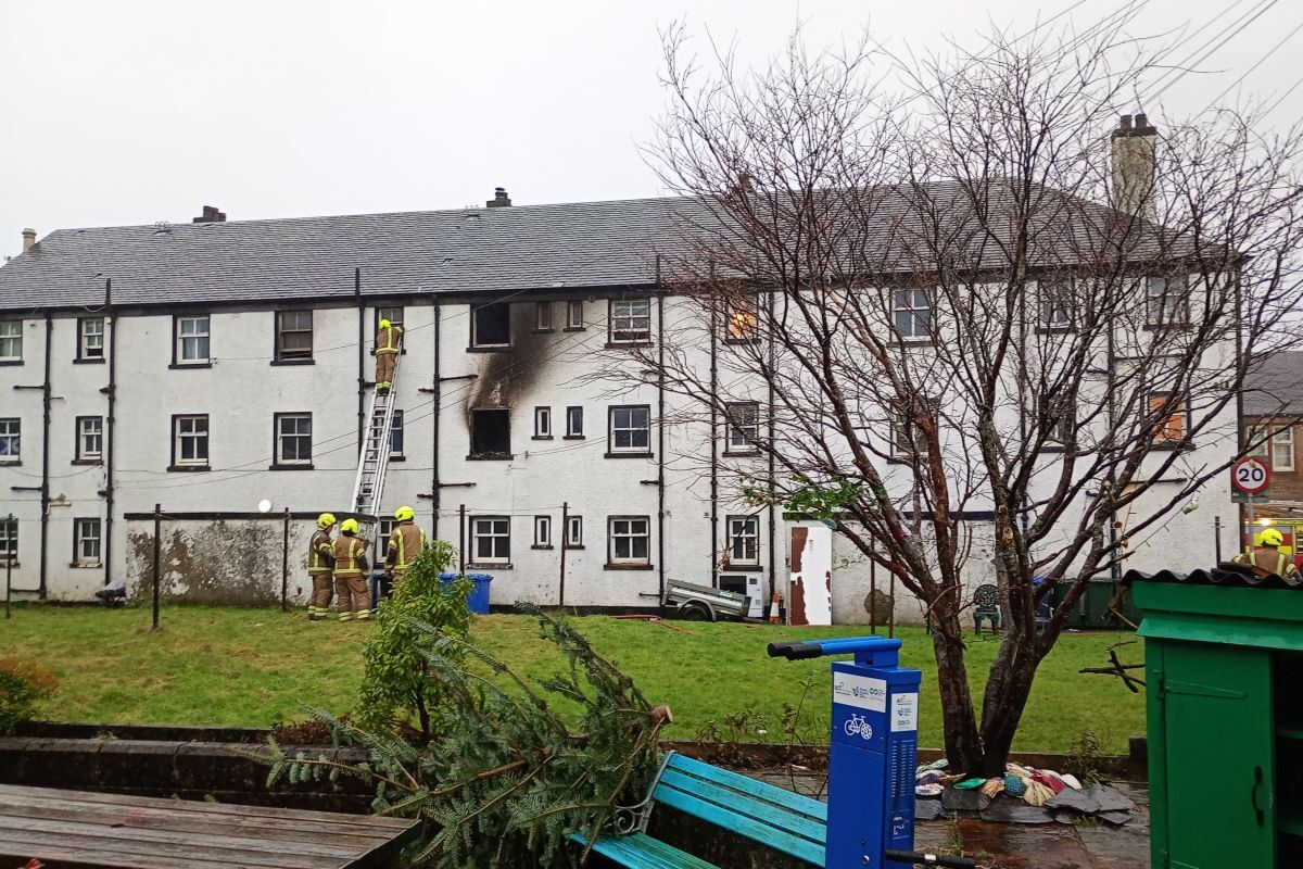 Tragedy as man dies and two in hospital after Lochgilphead house fire