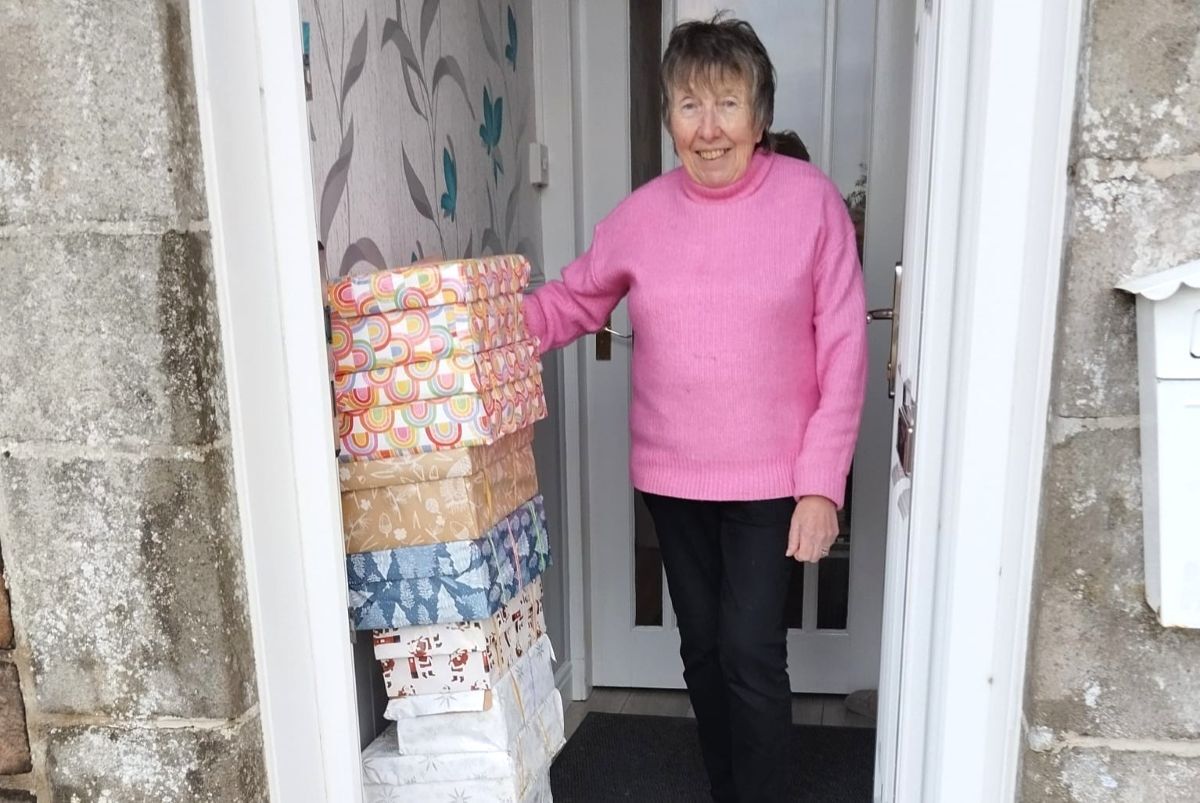 Kintyre delivers Christmas kindness around the world