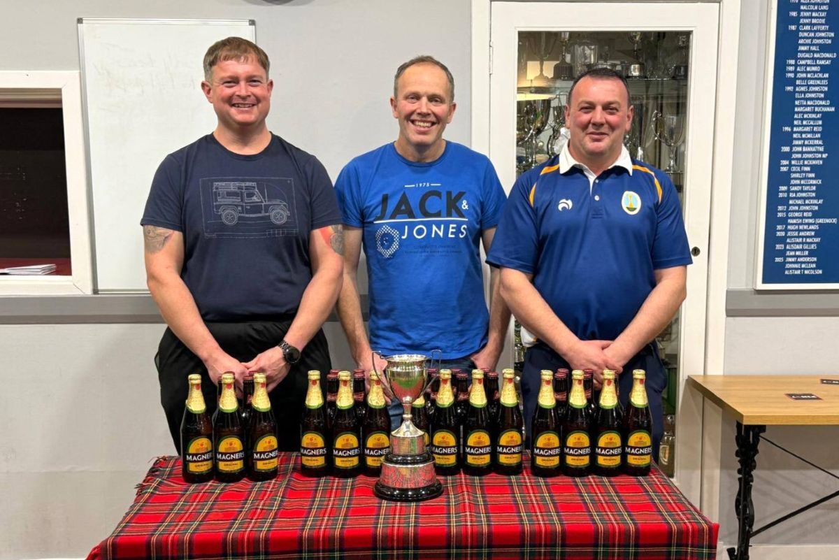 Victory for Alistair and Antony in bowling club&rsquo;s final contest of 2025