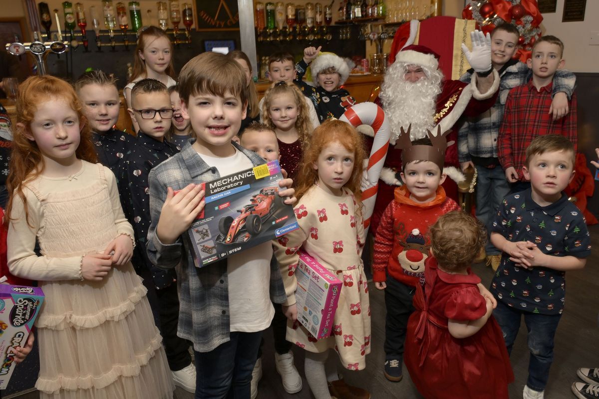 Long serving Santa receives recognition at Alvance Christmas party
