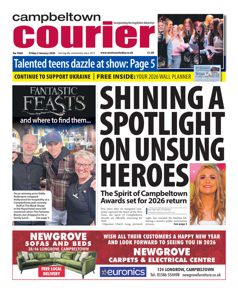 Campbeltown Courier 2 January 2026
