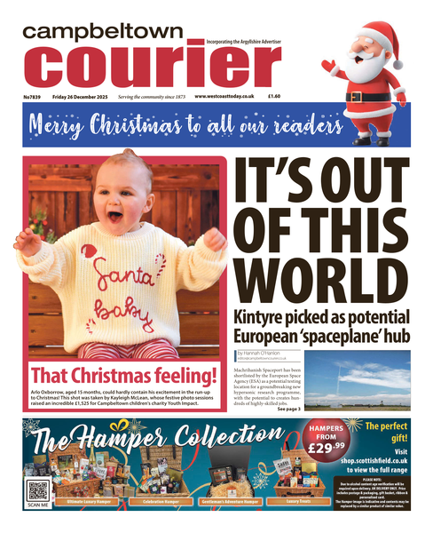 Campbeltown Courier 26th December 2025