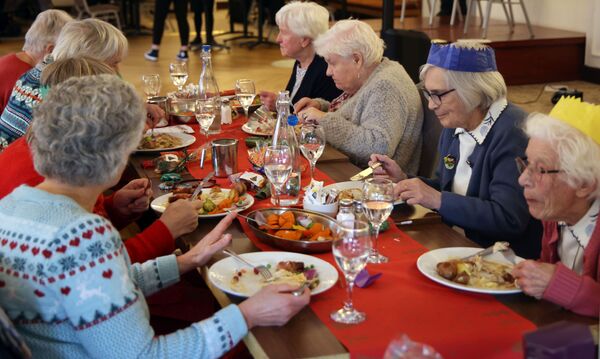Pensioners' Christmas treat