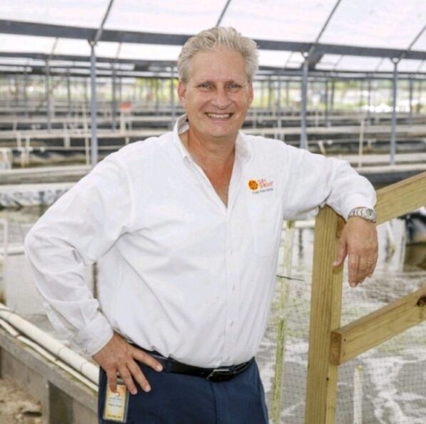 Robin Pearl president of American Mariculture Inc. Photograph: Robin Pearl.