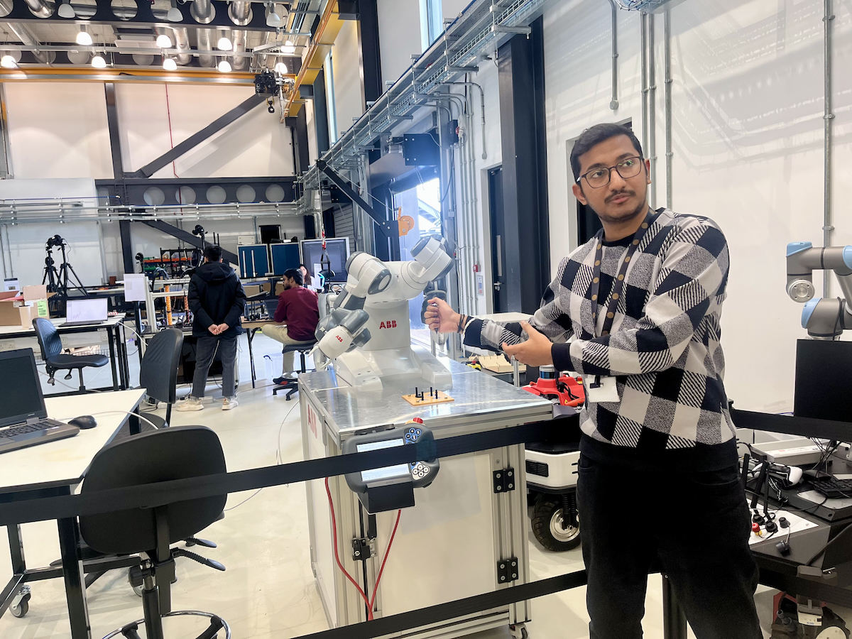 Workshop at the National Robotarium Edinburgh web