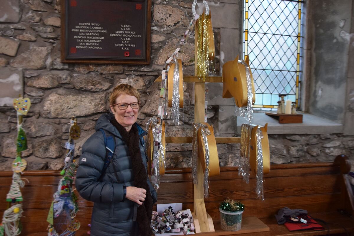 Creativity shines through at Mull Christmas Tree festival