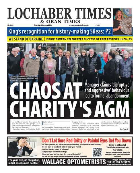 Lochaber Times 8th January 2026
