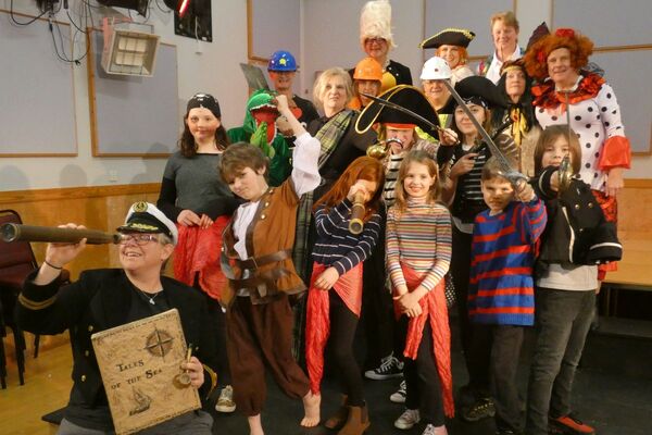 Seil drama group's 10th panto gets stage ready