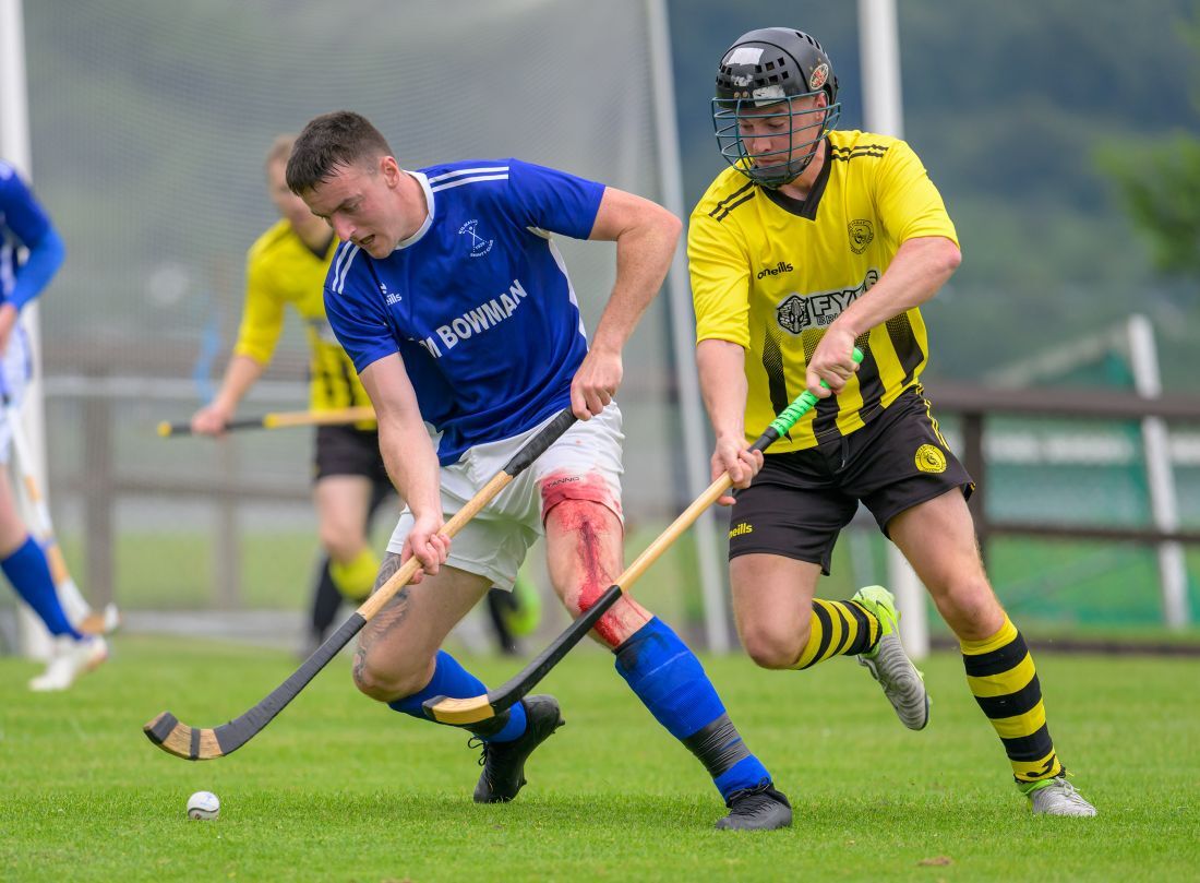 Innes Blackhall, left, will captain Kilmallie in season 2026. Photograph: Iain Ferguson, alba.photos. Innes Blackhall, left, will captain Kilmallie in season 2026. Photograph: Iain Ferguson, alba.photos.