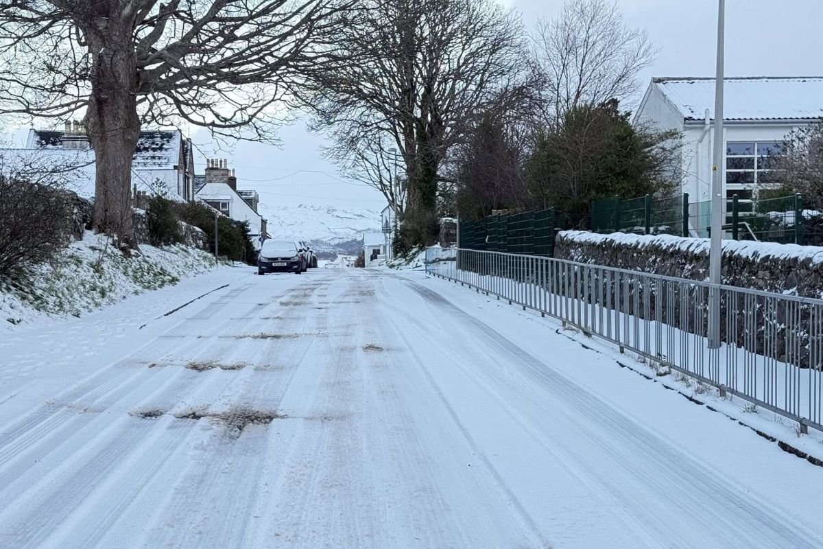 Plockton community rallies around snowbound octogenarians