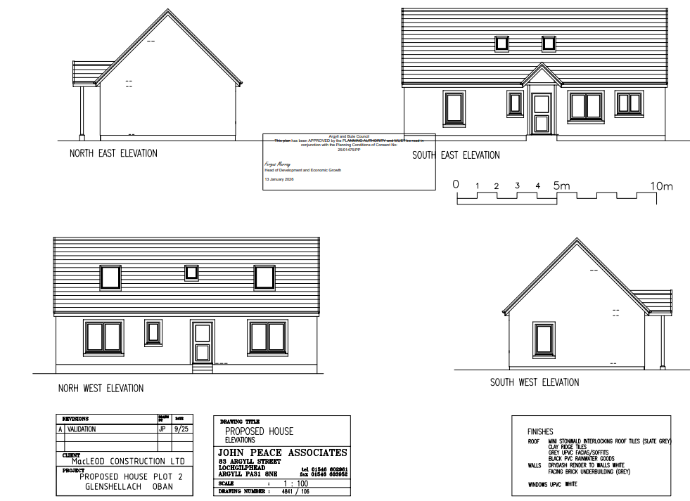 Three houses given go-ahead at Glenshellach Farm