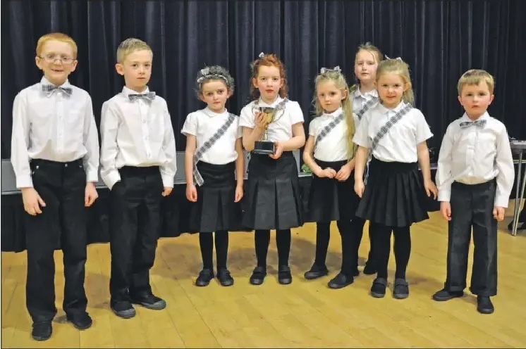 The winning Shiskine Primary School country dancing team from 2016. The winning Shiskine Primary School country dancing team from 2016.