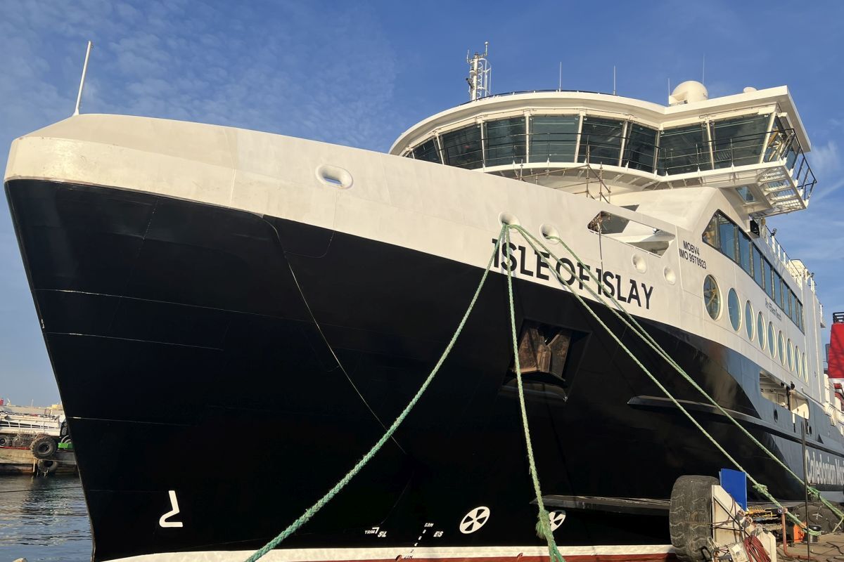 Watch: A sneak peek on board the MV Isle of Islay