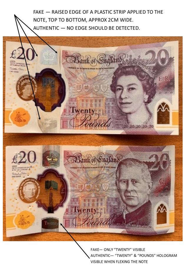 Police warn of fake money circulating in Argyll - here's how to spot it
