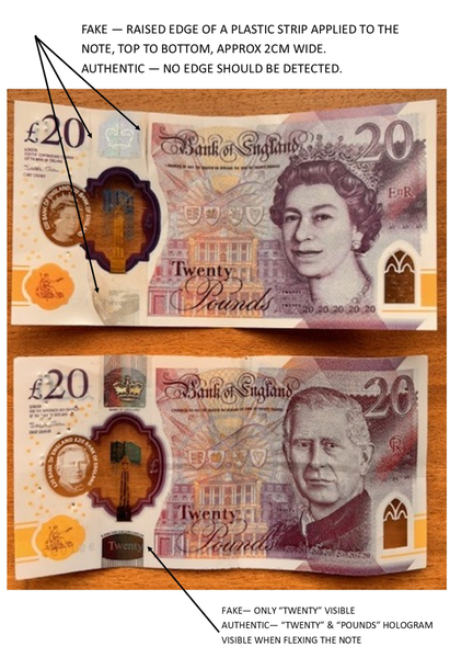 Police re-issue counterfeit cash warning in Oban