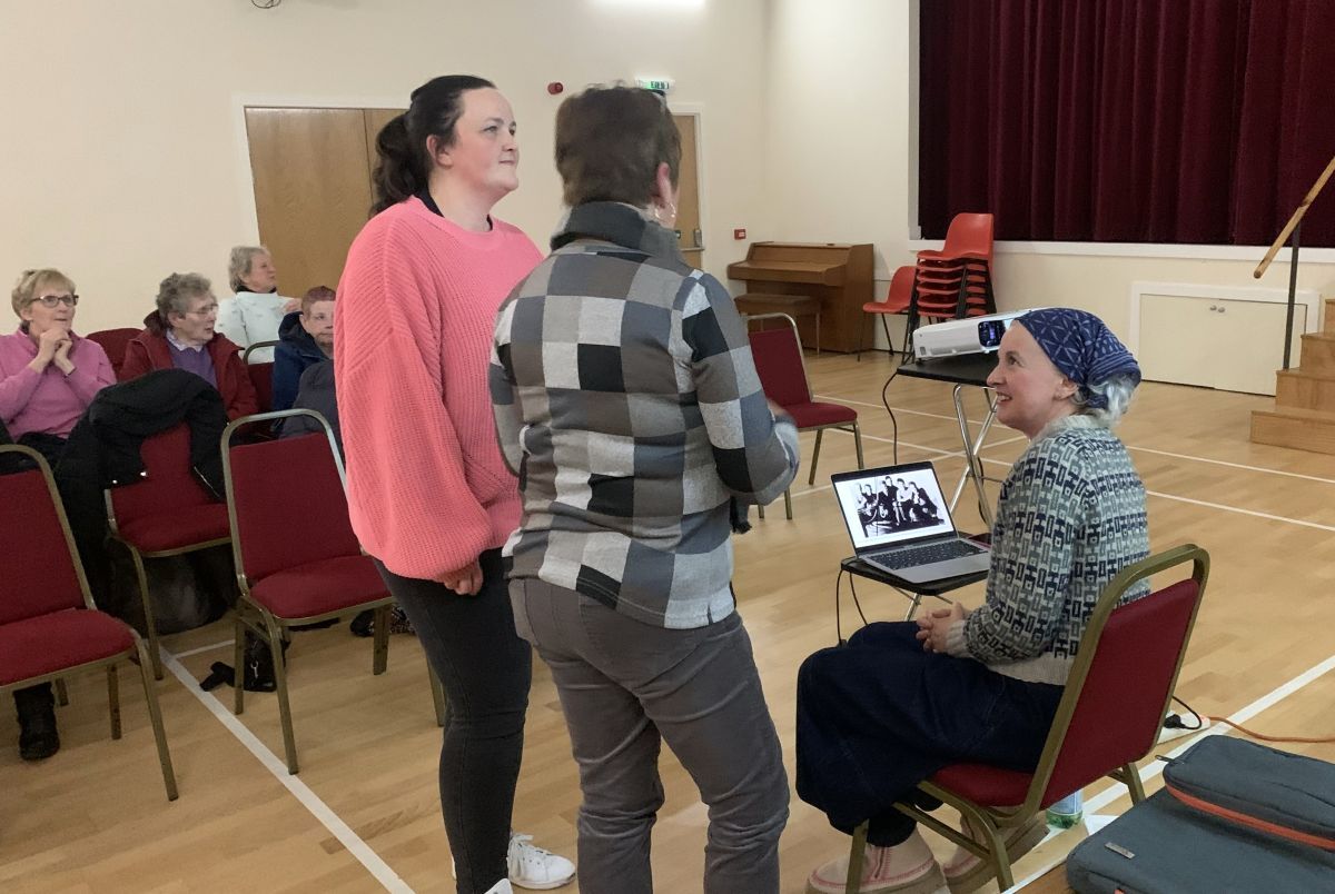 Southend SWI spun a yarn with knitwear designer Kate Davies