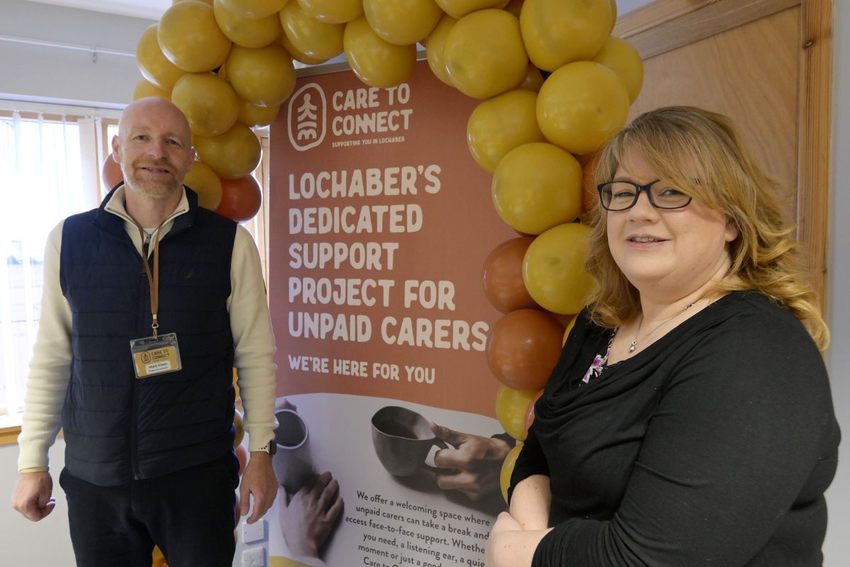 Caring for carers in Claggan with VAL