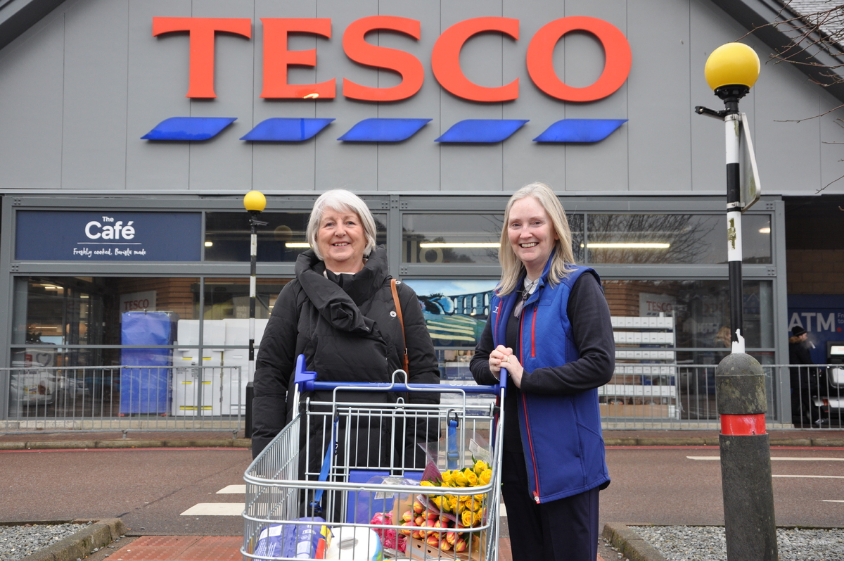 Shopping spree for 2026 Tesco trolley dash winner