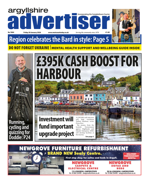 Argyllshire Advertiser 30th January 2026
